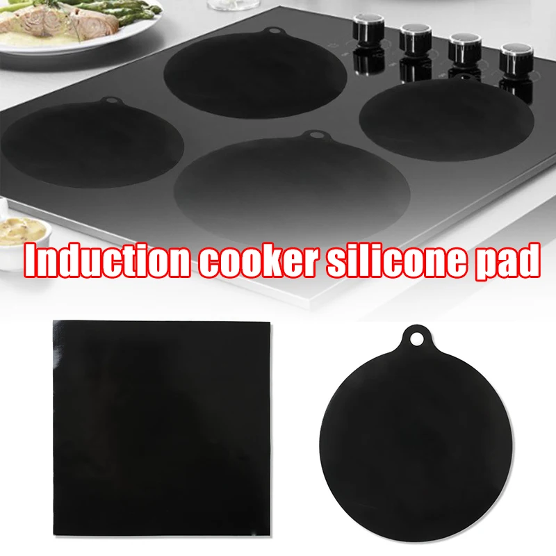 Induction Cooktop Mat Nonslip Silicone Heat Insulation Pad