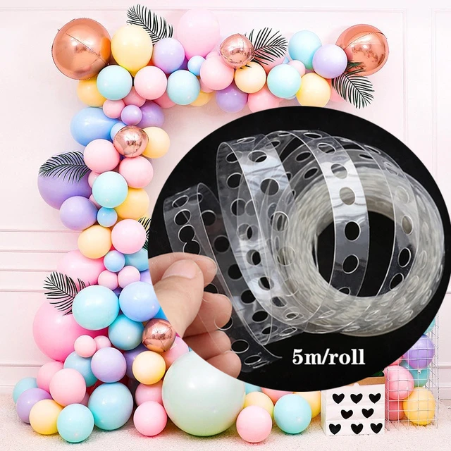 Reusable Balloon Chain Tape Arch Garland Strip Wedding Birthday Party Decor  