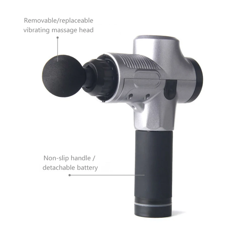 

Speed Setting Body Deep Tissue ElectroTherapy Muscle Massager Gun Body Relaxation Slimming Shaping Pain Relief Massage Machine