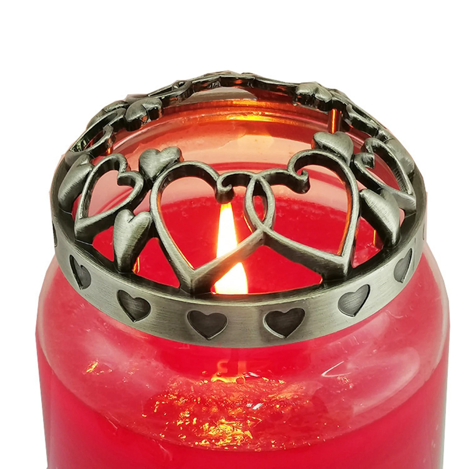 Metal Candles Topper Melt Evenly Home Collection Fit for Diameter 78mm/3.07inch Jar Candles