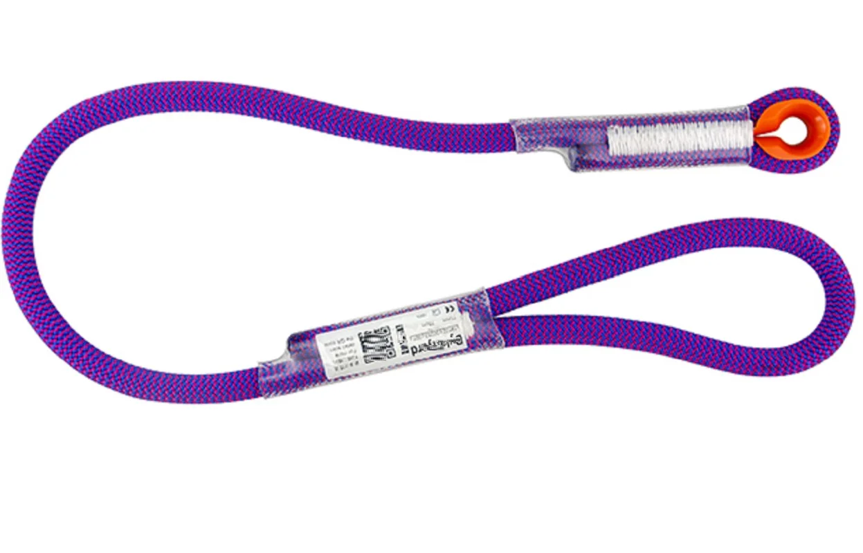 Outdoor Climbing Nylon Oxtail Rope Mountaineering Fall Prevention Dynamic Powered Oxtail Cable 1400-1800KG 9.8-11MM