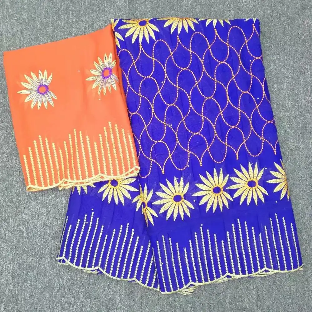 Швейцарские кружева ткань из Дубая, цветные ткани белого цвета в нигерийском стиле кружевной ткани Высокое качество Африканское швейцарское кружево ткань 5+ 2 м