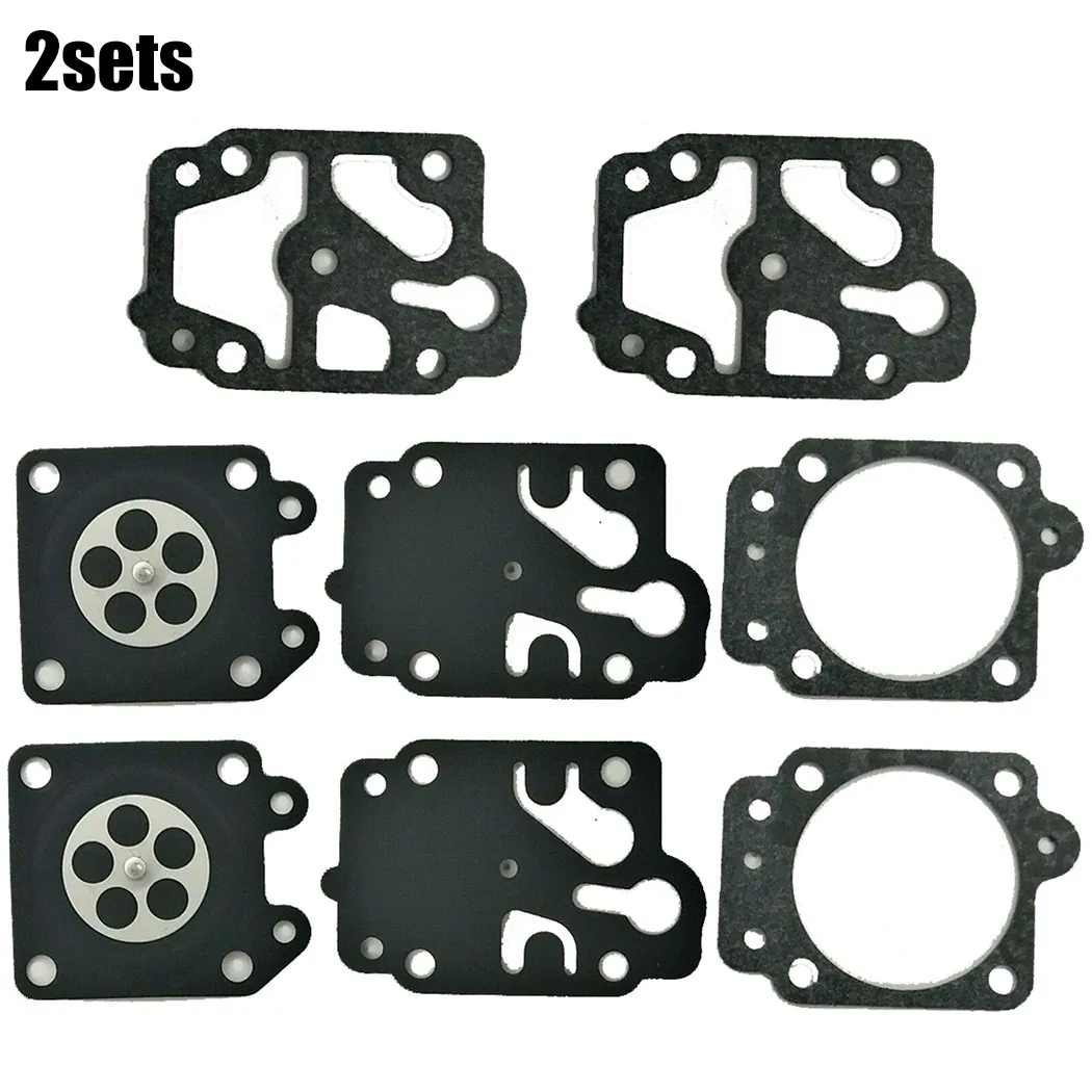 Membrane Set For Carburetor Brush Cutter Trimmer BT3342 For Shark M25 Carburettors Brushcutters Lawn Mower Garden Repair Kit