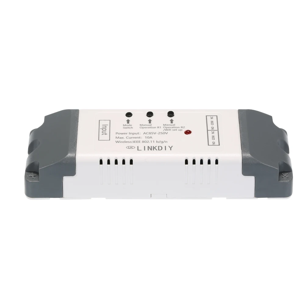 EWeLink AC85-250V Интеллектуальный WiFi модуль управления переключателем Поддержка синхронизации совместим с Google Home и Amazon-Alexa Голосовое управление