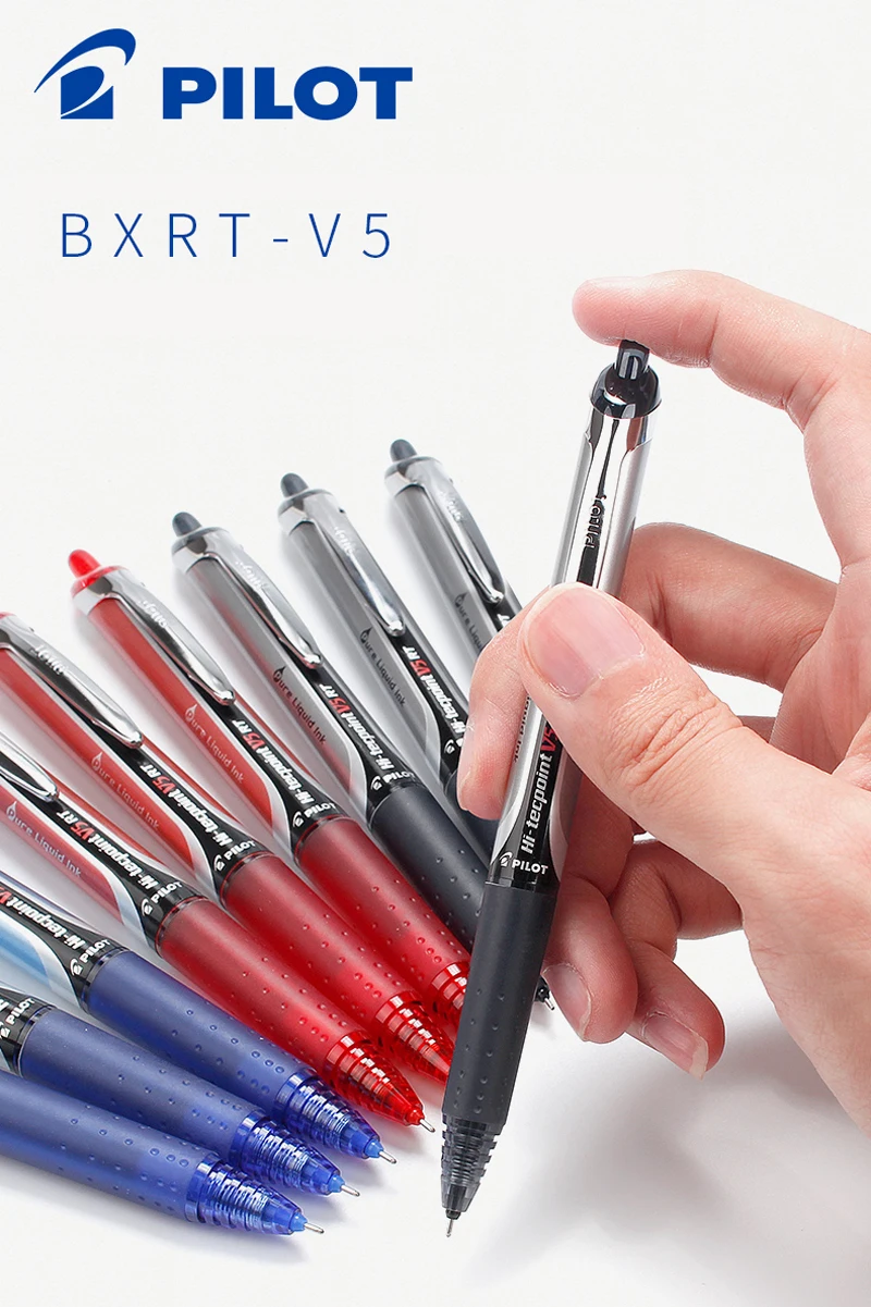 6 шт./лот пилот BXRT-V5 RT Hi-Tecpoint Ручка-роллер 0,5 мм 4 вида цветов письменные принадлежности Офисная и школьные принадлежности