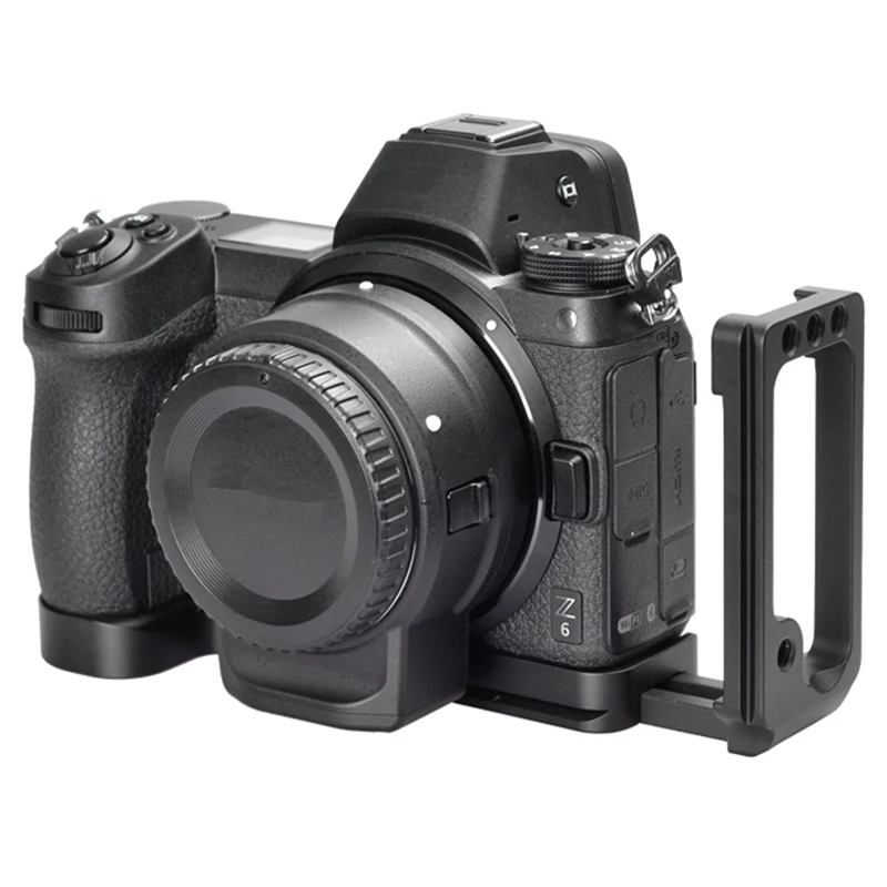 Выдвижной l-образный кронштейн держатель камеры рукоятка для Nikon Z7 Z6 LB-Z7 быстросъемная опорная пластина боковая пластина нажимающая и Тяговая