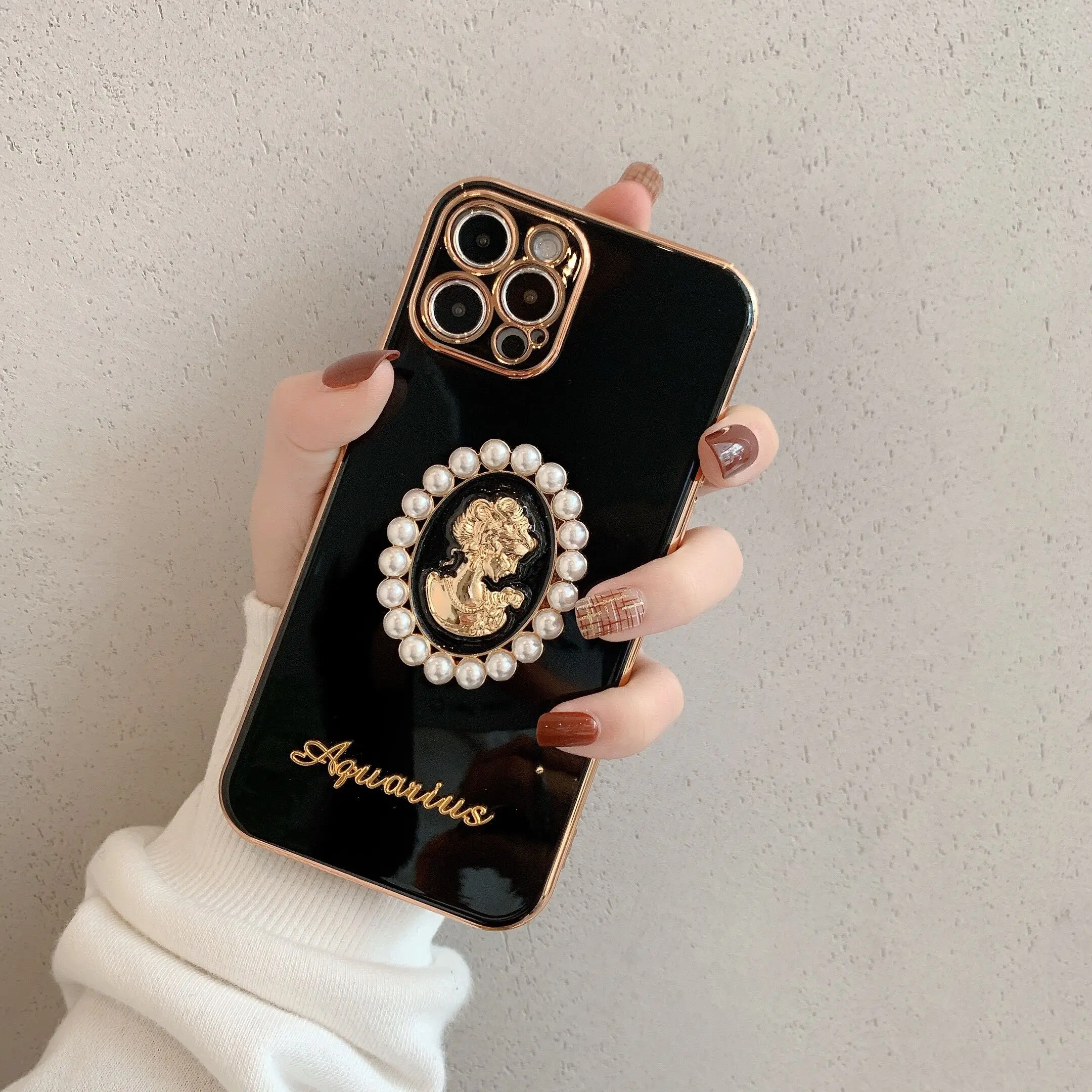 Versace Coque Cover Case For Apple iPhone 15 Pro Max 14 13 12 11 /2
