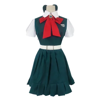 

Anime Danganronpa Cosplay Sonia Green Dress Cosplay Woman Costume Halloween Party Costume