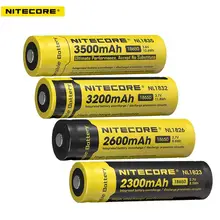 NITECORE NL1835 NL1832 NL1826 NL1823 аккумуляторная батарея 18650 Li-on