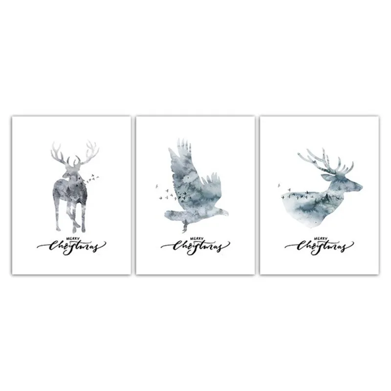 Painting-Minimalist-Poster-Wall-HD-Print-Pictures-Watercolor-Gray-Deer-Bird-For-Home-Wedding-Decoration-Nordic.jpg_640x640 (3)