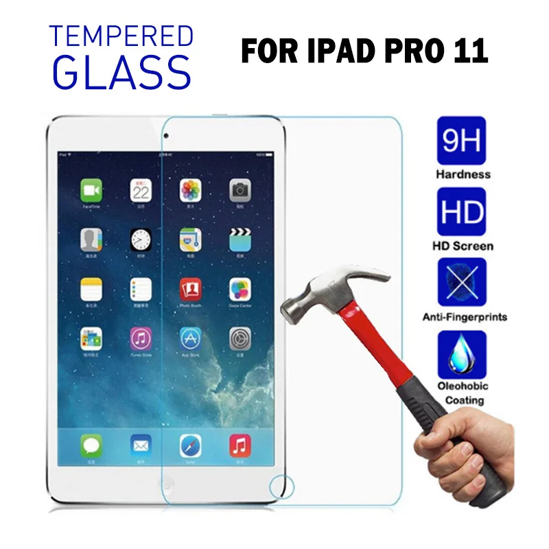 KpGoing для iPad Pro 11 чехол из искусственной кожи силиконовый задний тонкий светильник y-образный деформационный умный чехол для iPad Pro 11 дюймов - Цвет: Pro11 Tempered Glass