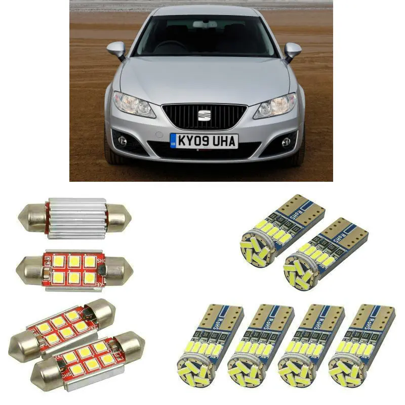 Interior led Car lights For seat exeo 3r2 sedan car accessories License