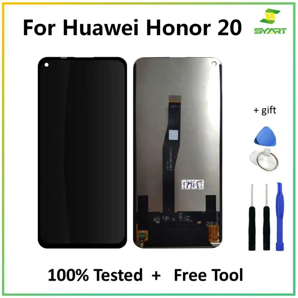 Для huawei Honor 20 экран ЖК-дисплей сенсорный экран дигитайзер для Honor20 Замена для huawei Honor 20 YAL-L21 YAL-AL00 ЖК