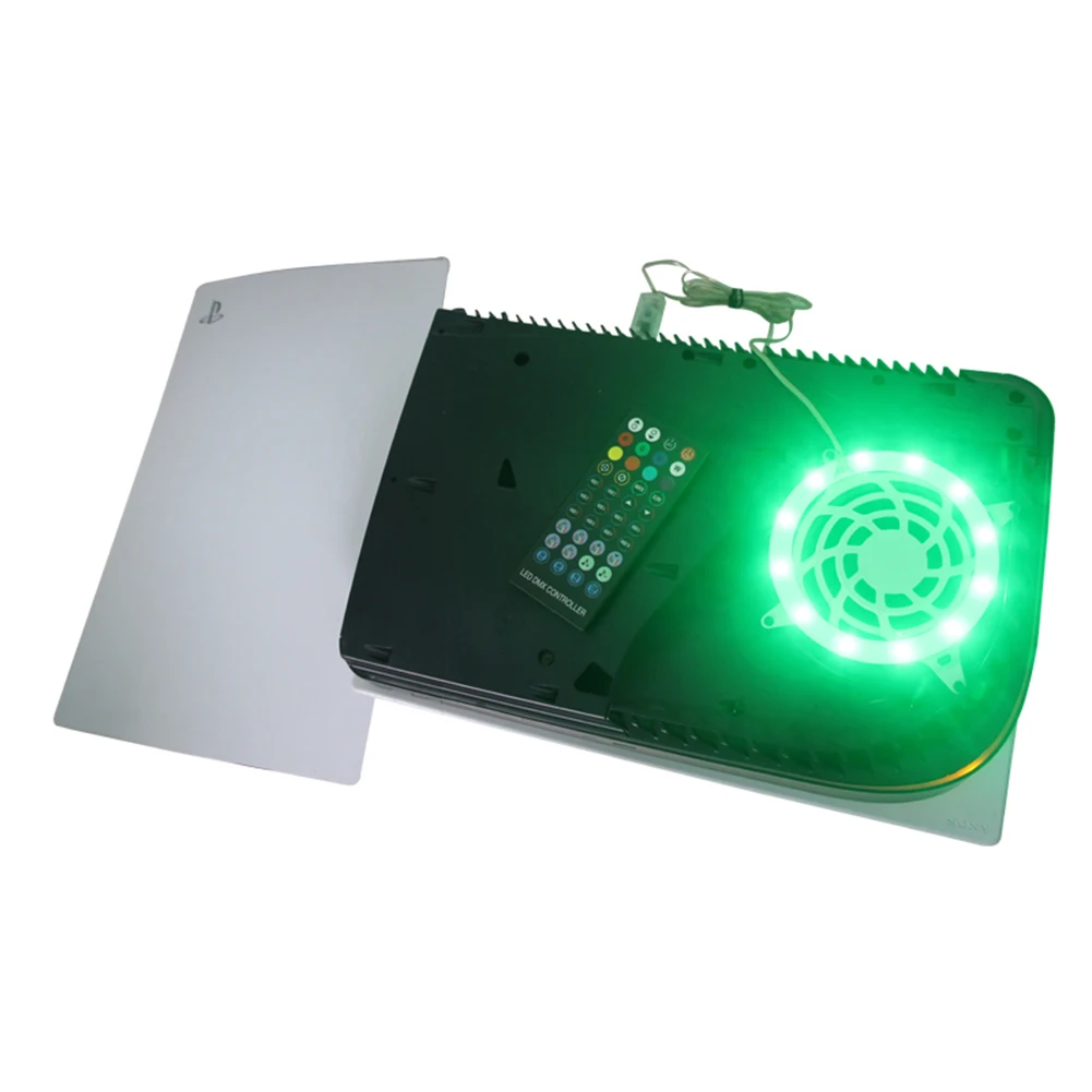 PS 5 ܼ ȣƮ  Ʈ Ʈ PS5 ׼    Ⱦ ִ LED ƼĿ Ʈ  Į