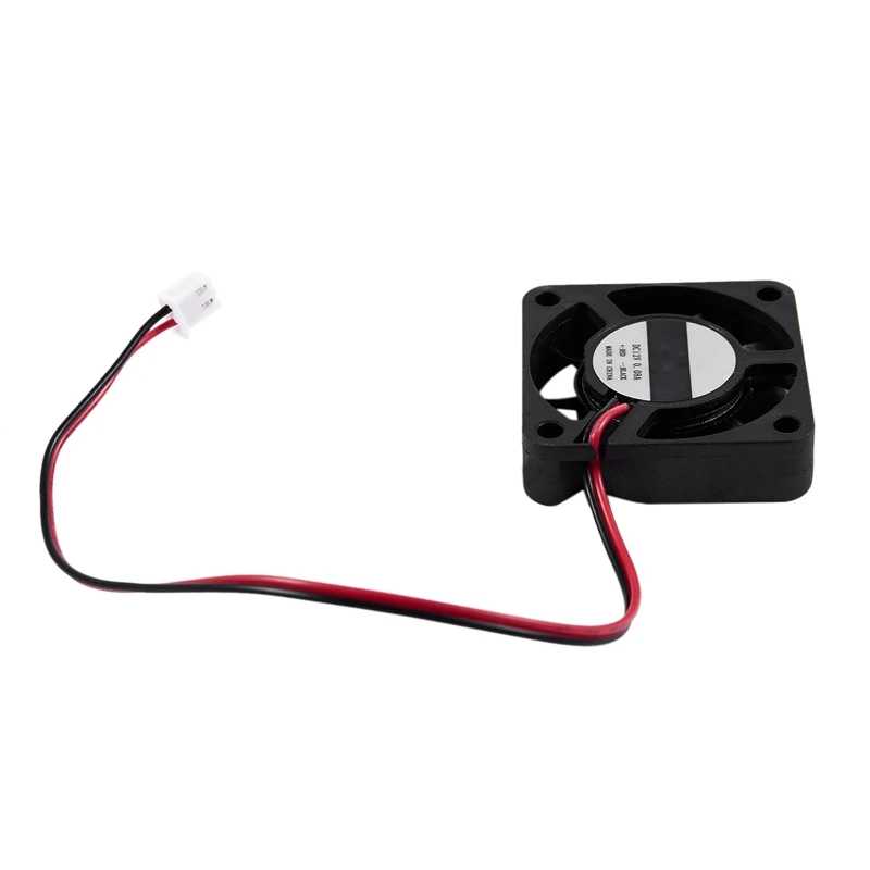 AAAJ-DC 12V 0.1A 2 Pin PC чехол кулер для процессора Вентилятор охлаждения 40mm x 40mm x 10mm& 4010 9 Blade бесщеточный DC 12V Вентилятор охлаждения