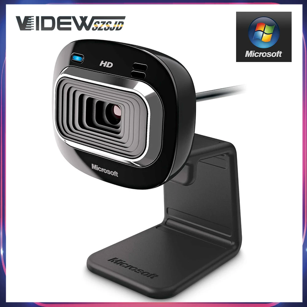 веб камера мини вебкамера для пк 2021 новая веб-камера Microsoft 1080P USB HD 720P ПК ноутбука
