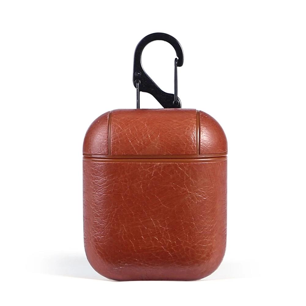 For Apple Airpods PU Leather Earphone Protection Case | Электроника