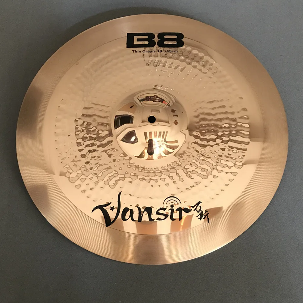 B8 cymbals 20 RIDE perfect for teaching or practice of Punk/ Metal Alternative Rock Country/Pop Latin/Fusion