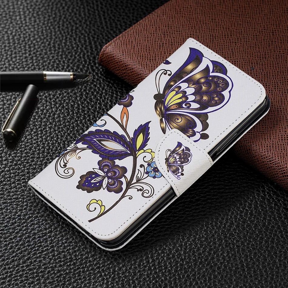 Роскошный цветочный кошелек panda чехол для samsung Galaxy Note 9 S8 плюс A7 A750F A10E A70 A50 A40 A30 A20e A20 A10 E Стенд кожаный чехол