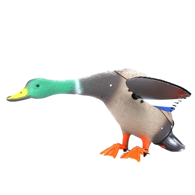 

Dc 6V Plastic Motorized Hunting Decoys Hunting Duck With Spinning Wings