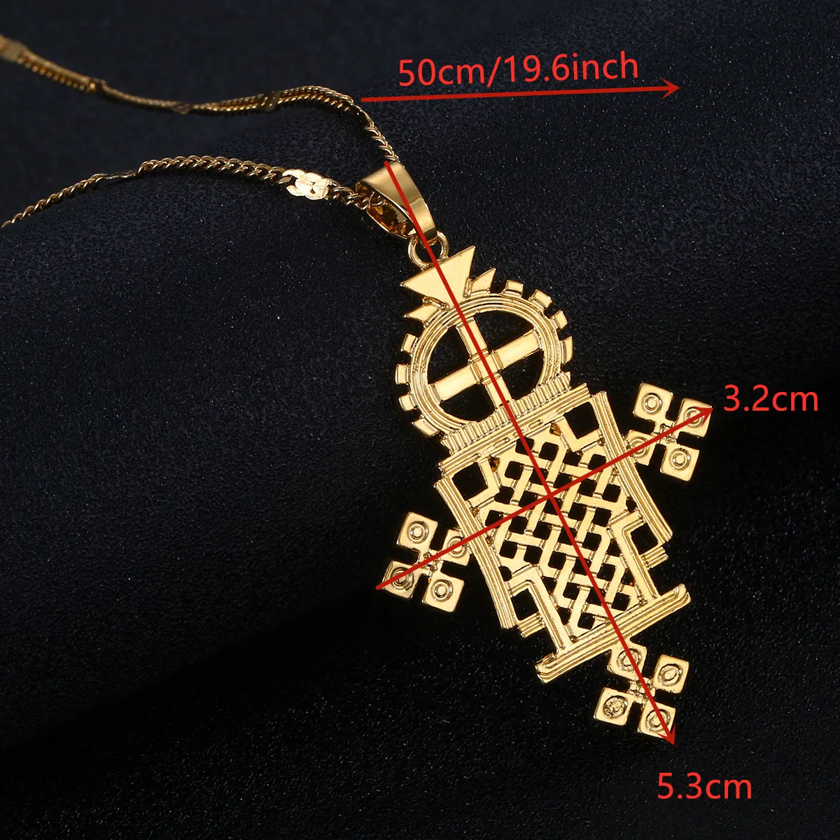 Эфиопское золото цвет крест кулон NecklaceAfrican Eretrian Coptic кресты женские ювелирные