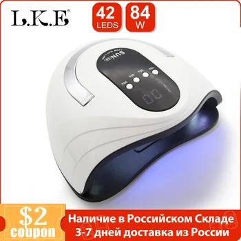 

UV Lamp Nail Lamp for Nails Sun S9 LED Nail Lamp 84W UV Light For Gel Nails 42 LED Beads Manicure Machine