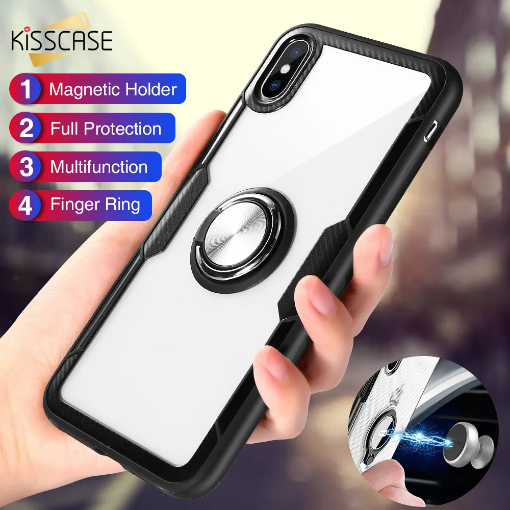 Чехол KISS Оригинальный чехол для телефона iPhone 11Pro MAX 7 8 6 S противоударный кольцо XR X
