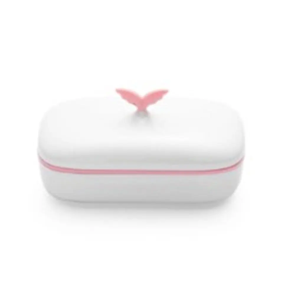 Travel Soap Dishes Soap Dish Drain Creative Soapbox With Cover Fashion