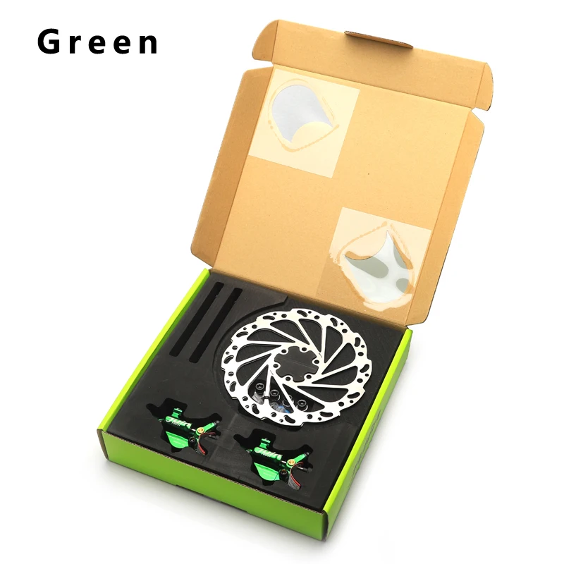 green Juin Tech R1 X1 штыревое крепление F1 плоское крепление линия тяга гидравлический дисковый тормозной суппорт дорожный CX гравий 160 мм Велокросс - Цвет: green
