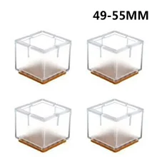 4 шт ножки стула Силиконовый колпачок коврик мебель стол ноги покрытие пол протектор