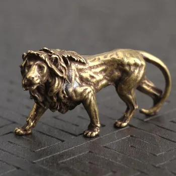 

39*12*25mm Lion ornament 1pcs Handmade Accessories Decoration Display Statue