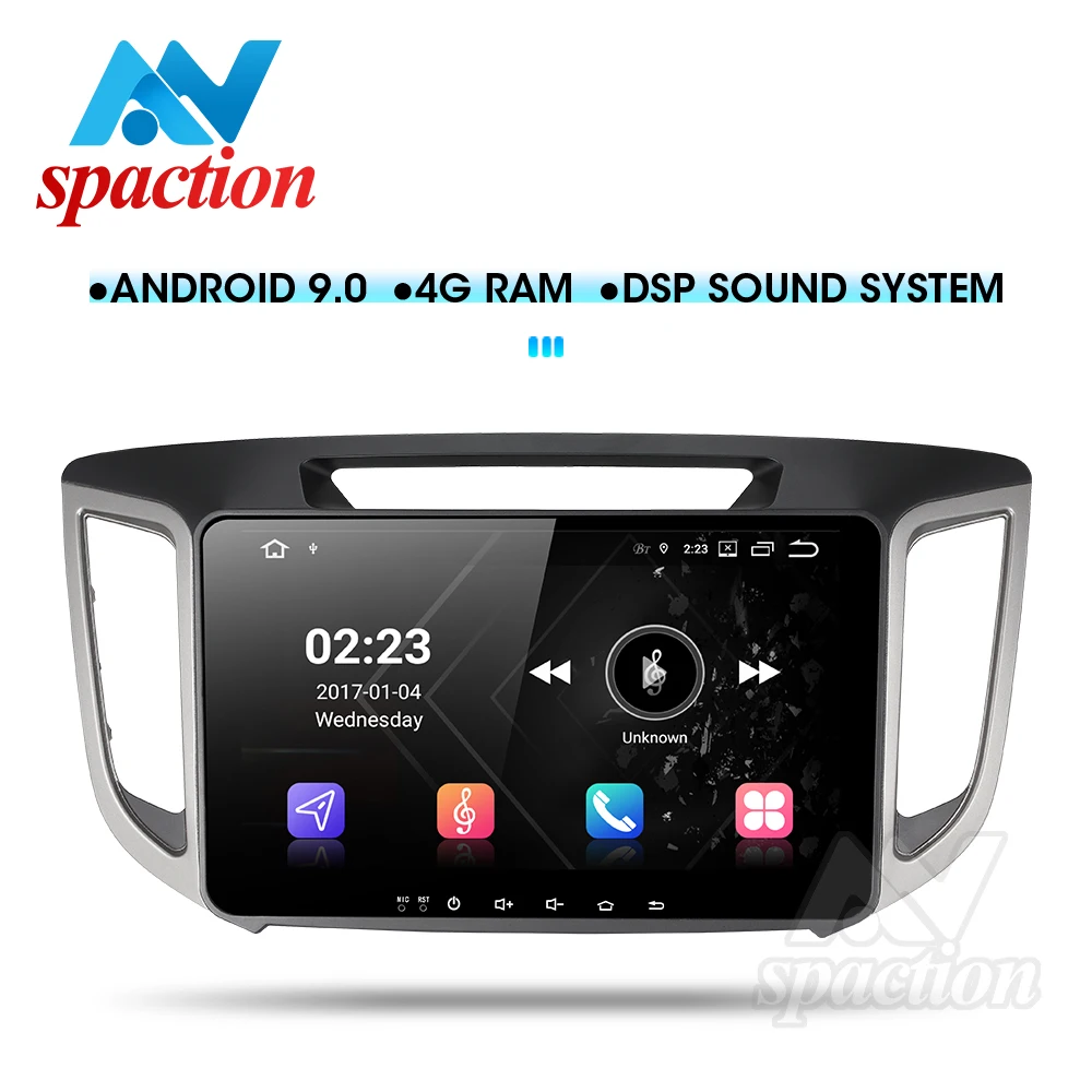 Автомобильный dvd плеер PX30 на Android 9 0 для Hyundai creta ix25 2014 2017 с радио стерео gps