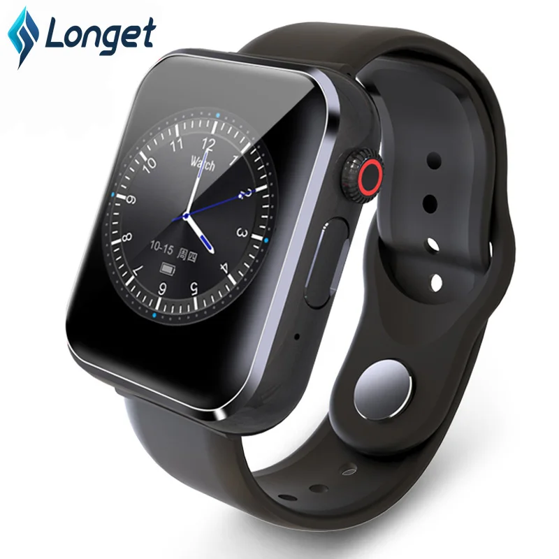 Longet Смарт-часы KY001 2G SIM TF карты фитнес-часы музыкальный плеер напоминание о звонках для мужчин и женщин спортивные Смарт-часы для iPhone xiaomi