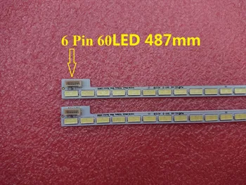 

New 2 PCS/lot 60LED 487mm LED backlight bar for TV LG Innotek 39inch 7030PKG 60ea T390HVN01.0 73.39T03.003-0-JS1