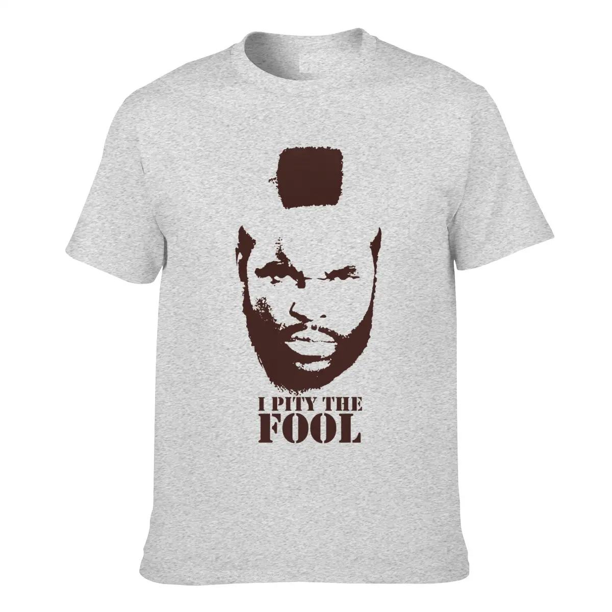 

T Shirt The A Team Mr T On The Jazz Hannibal I Pity The Fool Faceman Summer Short Sleeve Cotton