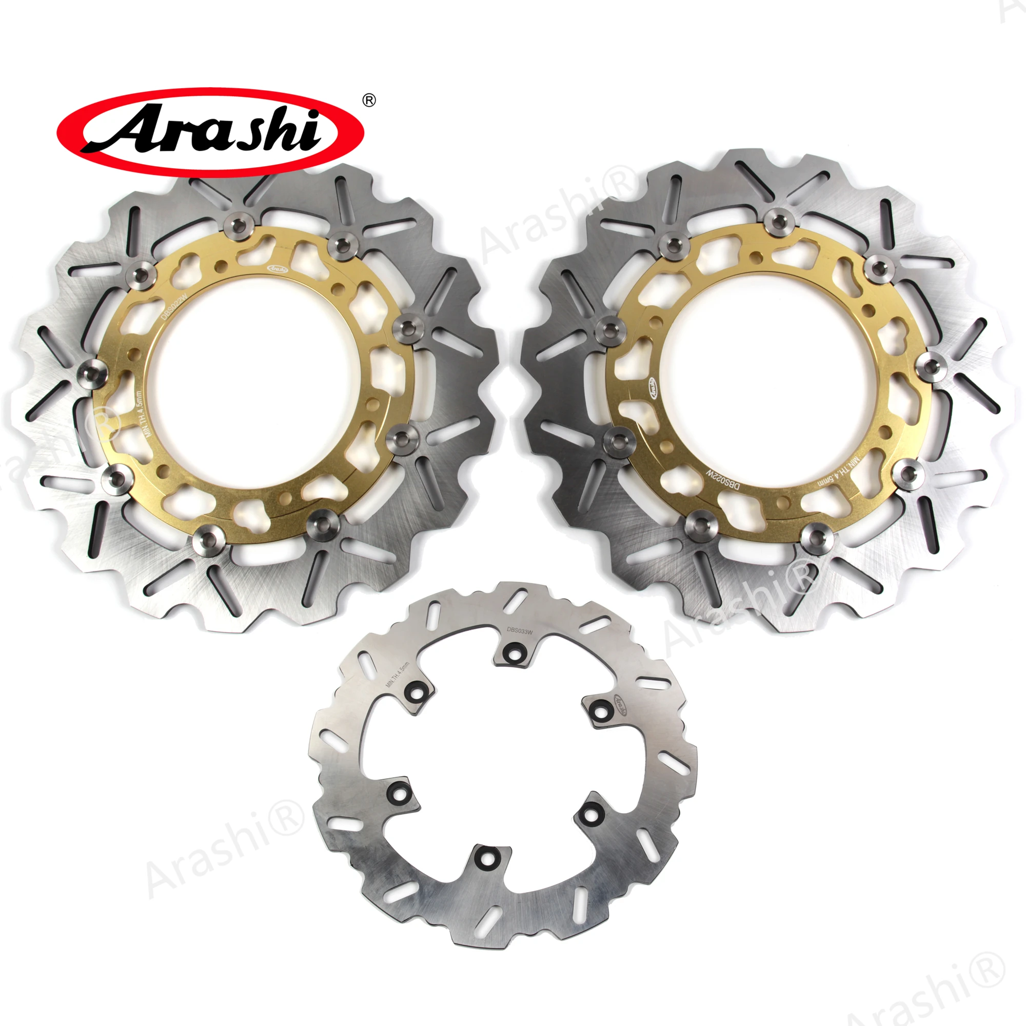 Arashi 1 комплект для YAMAHA BT BULLDOG 1100 2002-2006 CNC плавающие передние и задние тормозные