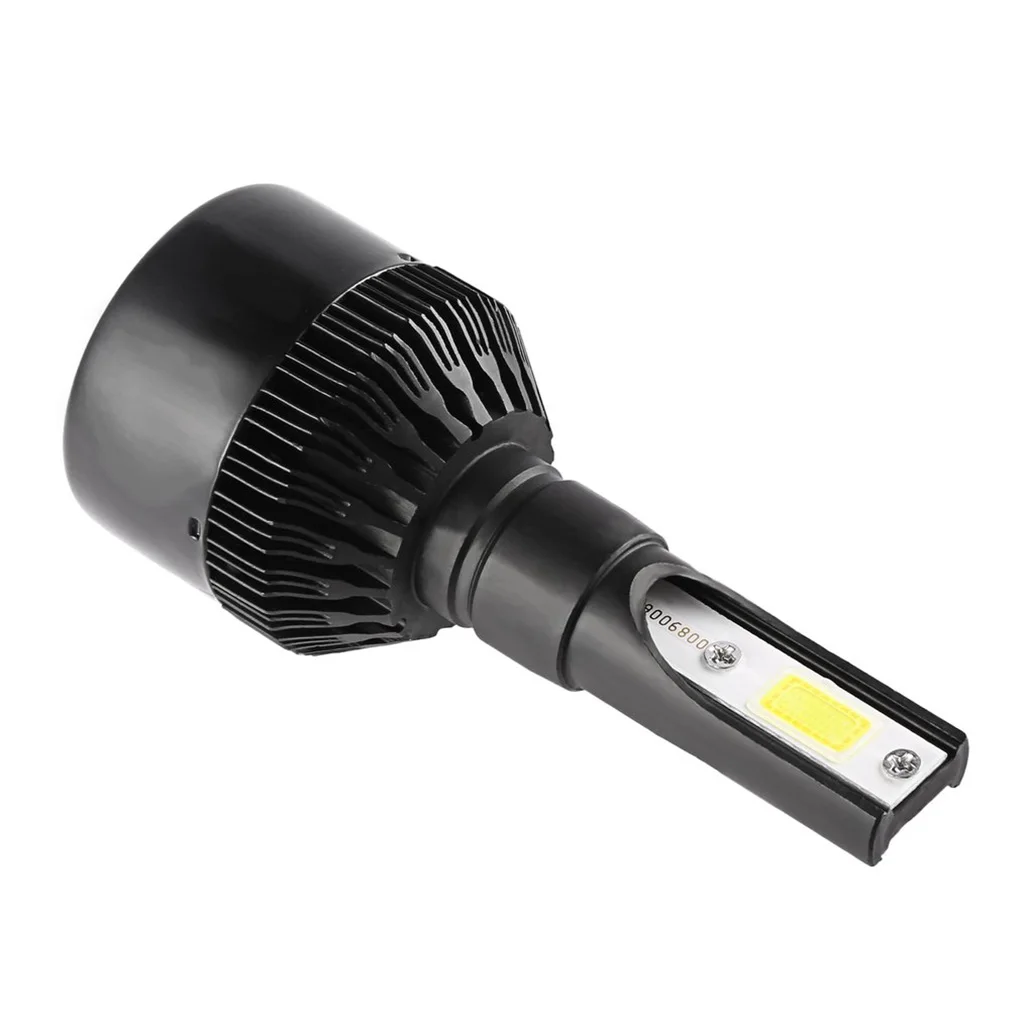 2 шт. автомобильный H7/H4 светодиодный галобный фонарь COB лампа 110 Вт 12000LM 6000K супер яркий высокой мощности замена головки лампы