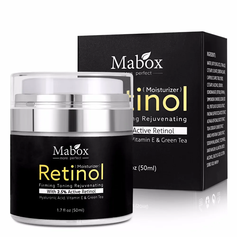 Moisturizer Retinol Facial Cream Pure Retinol for Face Hyaluronic Acid