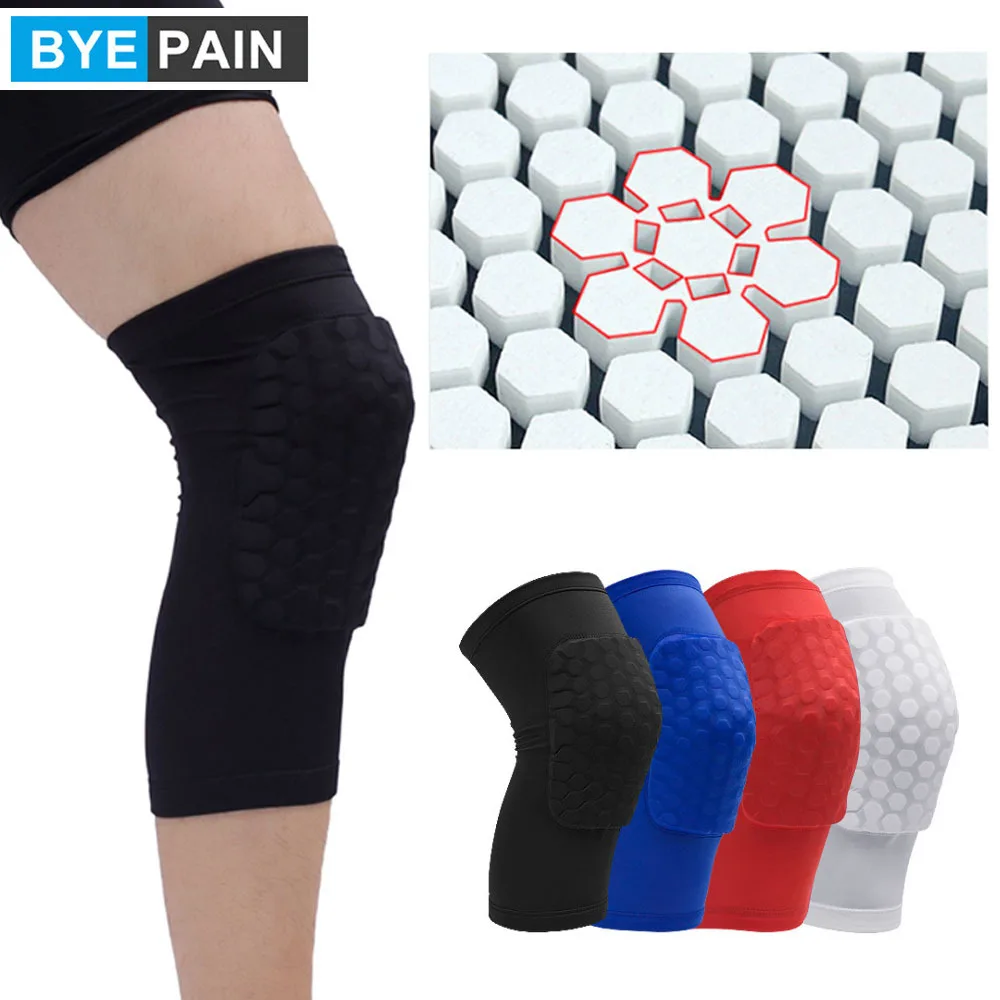 1Pcs BYEPAIN Strengthen Knee Brace Crashproof Antislip