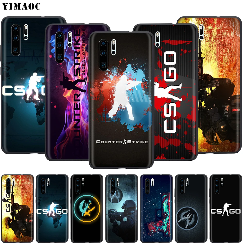 YIMAOC CS Go чехол для Xiaomi 9T Pro CC9 A3 CC9E Redmi K20 7A Huawei Honor 20 9X P20 Lite Nova 5i Y9 | Мобильные телефоны и