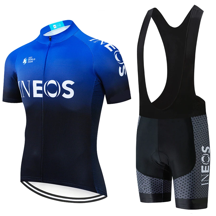 equipo negro blanco ASTAN PRO Ciclismo Джерси нагрудники pantalones cortos traje Ropa Ciclismo hombre verano secado raspido Ropa d