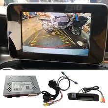 Reverse Camera Interface Front view Connect Original Screen For Mercedes Benz C CLA GLA GLE GLC X253 W205 NTG5.0 5.1 5.2System
