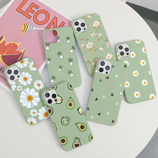 Case For Xiaomi Redmi Note 9 Pro Max 9S TPU Cute Cat Cactus Avocado Phone  Case