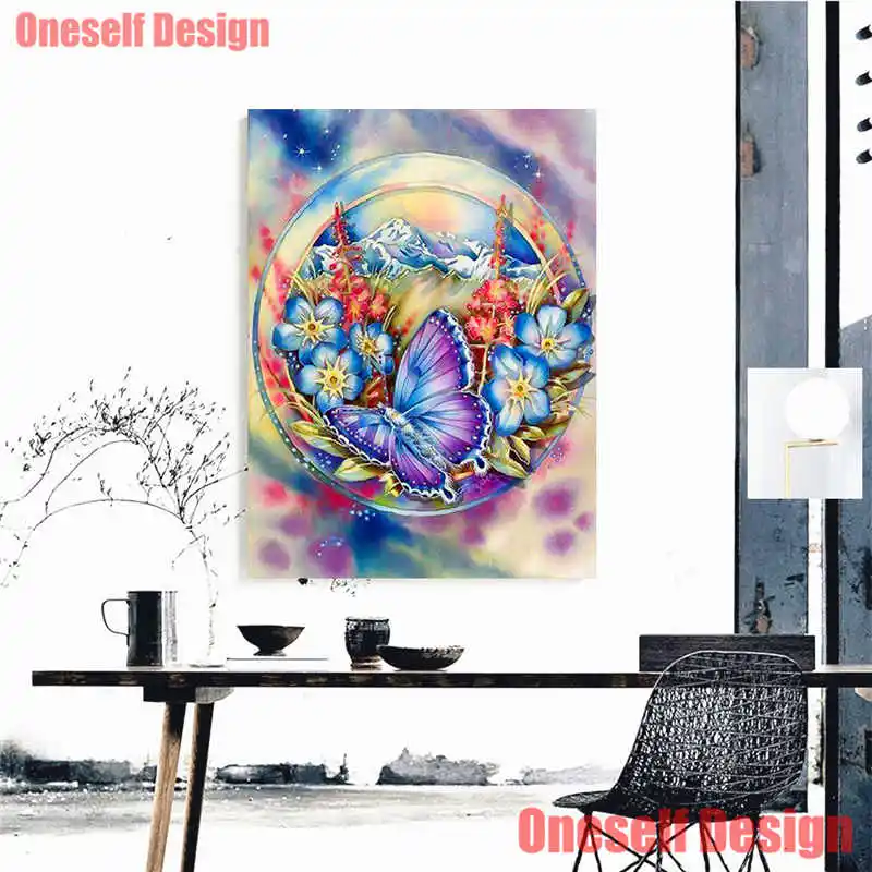 popular 5d diamond painting full square/round butterfly 5d diamond embroidery sale animal picture of rhinestones decoration home - Цвет: aa0174