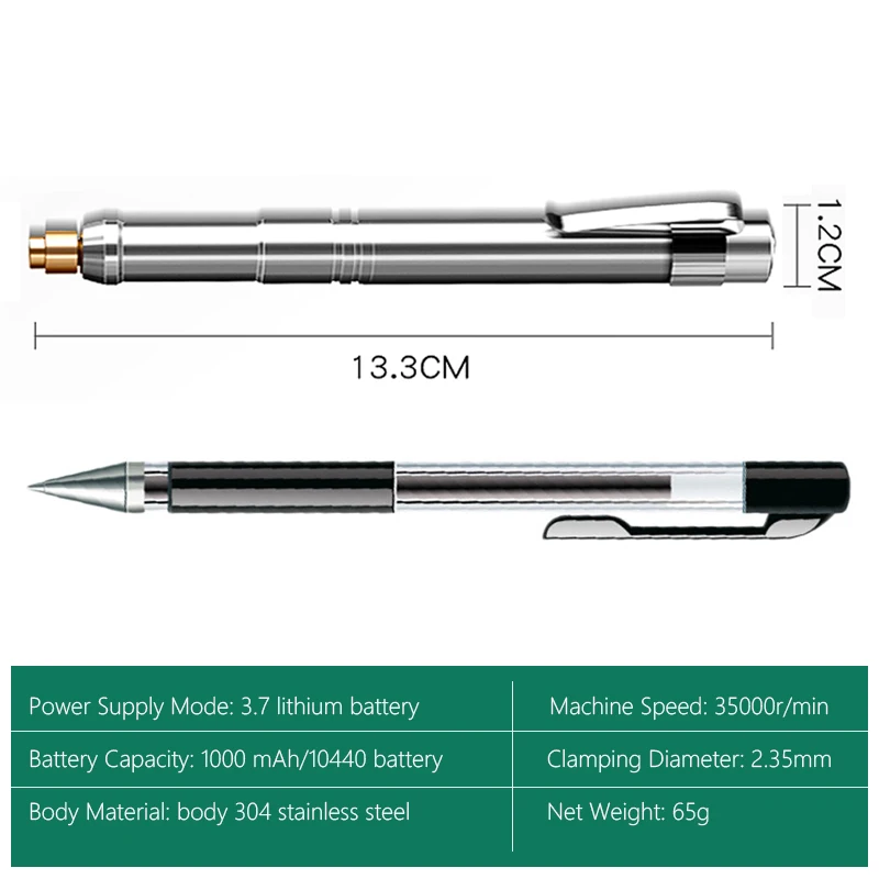 3.7V Cordless Recharge Engraver Electric Pen Electric Drill For Engraving Drilling Drills Dremel Mini Drill Machine With Box 3