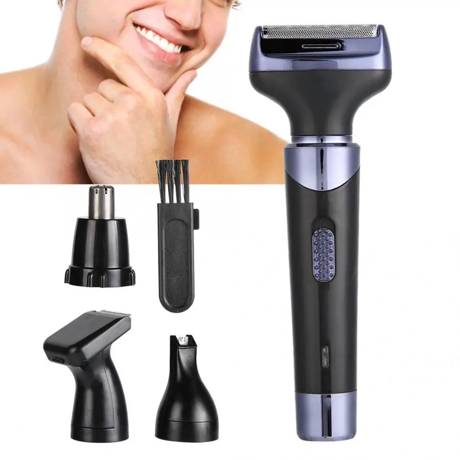 Beard Trimmer SPORTSMAN Multifunction Electric Nose Hair Trimmer USB Charging Hair Trimmer Nose Ear Sideburns Hair Shaving