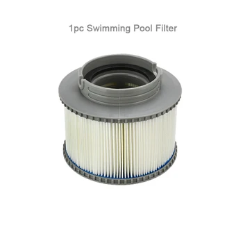 

1/4pcs Swimming Pool Filter Cartridges Strainer For All Models Hot Tub Spa Strainer Part Filter Cartridge Tool Replacement