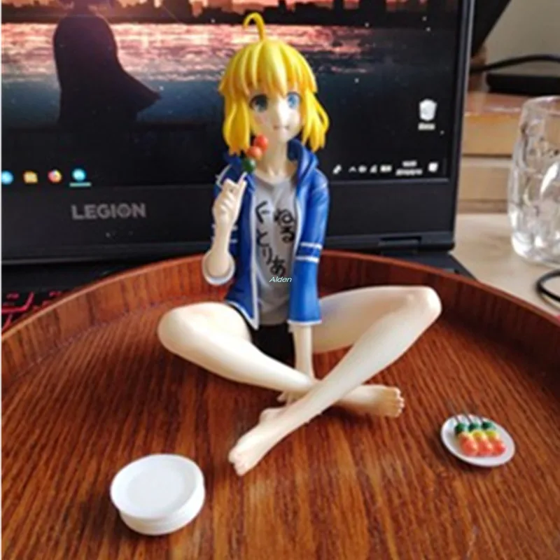 6 "Fate Statue Fate/stay Night бюст Arutoria Pendoragon Saber Смола белый узор экшн Коллекционная модель игрушечная коробка 14 см Z2751