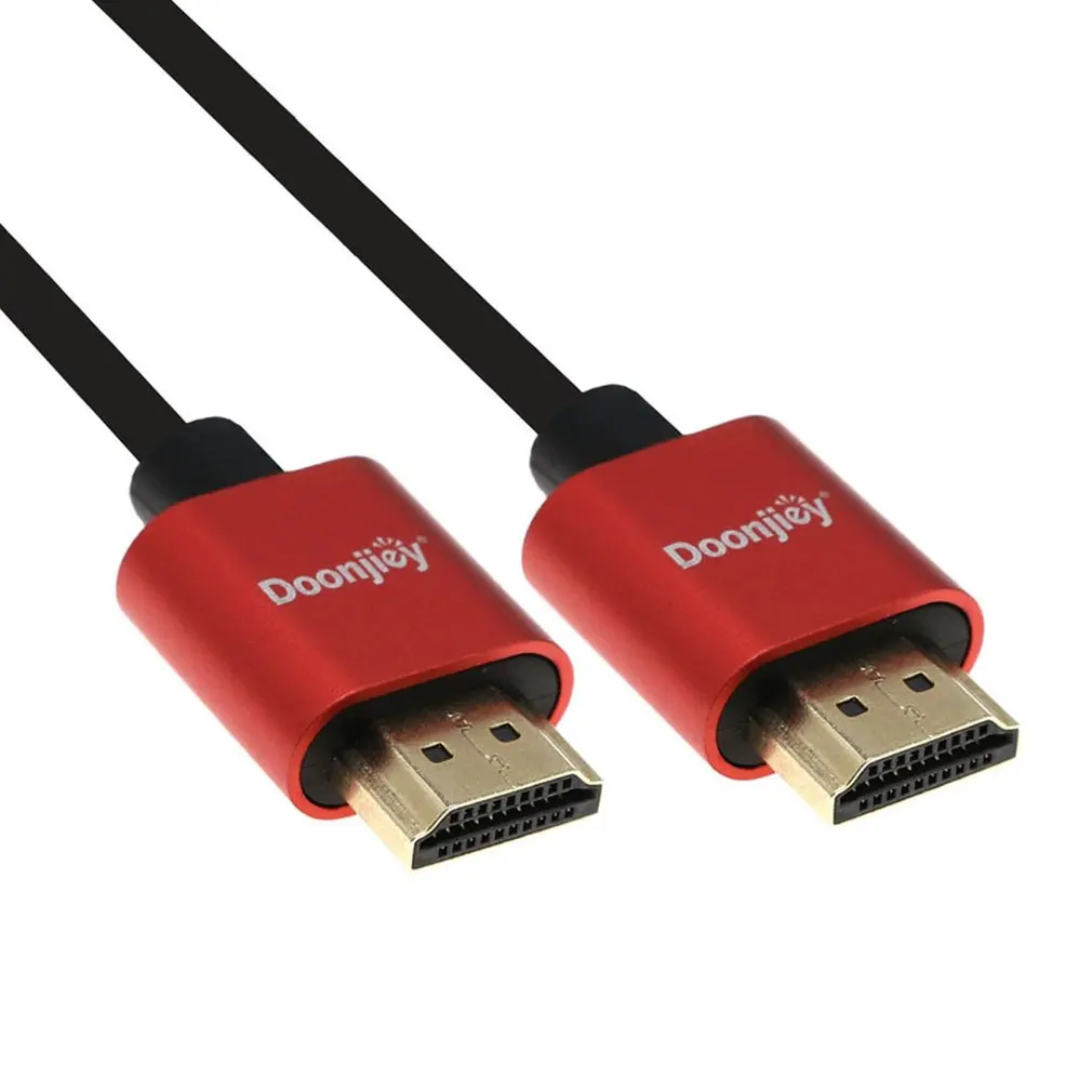 Ультра тонкий кабель HDMI 1,4 для XBox для PS4 для SKY HD Smart tv DVD высокой четкости высокоскоростной линии