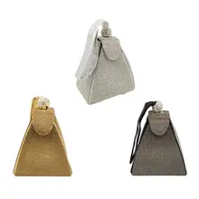 Винтажная Свадебная вечерняя элегантная сумочка со стразами, вечерняя сумочка-клатч для женщин и девочек F42A